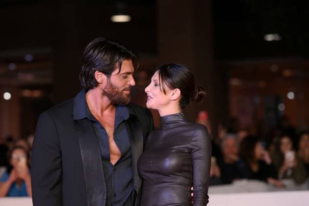 Sandokan red carpet, Rome Film Festival Italy - 17 Oct 2025 Can Yaman, Sara Bluma during Sandokan red carpet, Rome Film Festival Italy - 17 Oct 2025, Credit:Maria Laura Antonelli Avalon Italy, Rome  Copyright: xMariaxLauraxAntonellix xAvalonx 1046173170