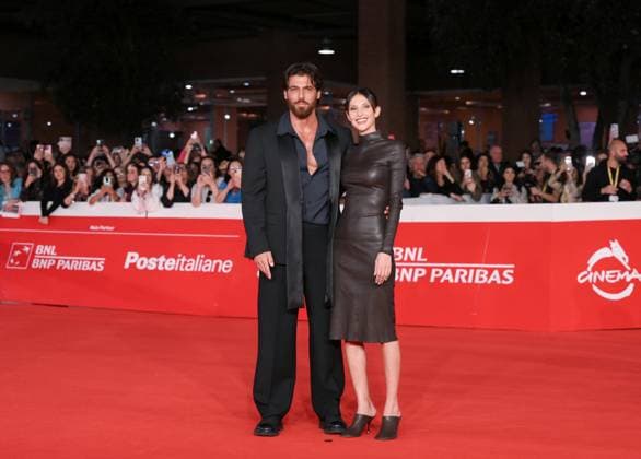Sandokan red carpet, Rome Film Festival Italy - 17 Oct 2025 Can Yaman, Sara Bluma during Sandokan red carpet, Rome Film Festival Italy - 17 Oct 2025, Credit:Maria Laura Antonelli Avalon Italy, Rome  Copyright: xMariaxLauraxAntonellix xAvalonx 1046173213