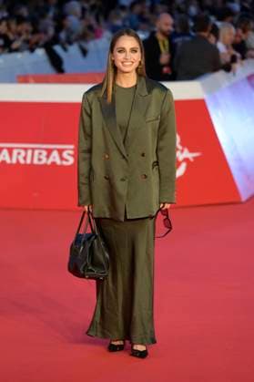 October 17, 2025, Rome, Italy: Matilde Gioli attends the Rai tv series Sandokan red carpet during the Rome Film Fest 2025 at Auditorium Parco della Musica. Rome Italy - ZUMAs197 20251017_aaa_s197_253 Copyright: xMarioxCartellix