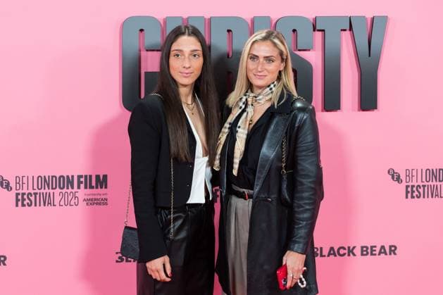 Christy Gala at 69th BFI London Film Festival LONDON, UNITED KINGDOM - OCTOBER 17: Amber Tysiak and Shelina Zadorsky attend the UK premiere of Christy during the 69th BFI London Film Festival at the Royal Festival Hall in London, United Kingdom on October 17, 2025. Wiktor Szymanowicz Anadolu London United Kingdom. Editorial use only. Please get in touch for any other usage.  Copyright: x2025xAnadoluxWiktorxSzymanowiczx