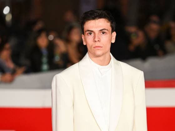 : Rome Cinema Fest 2025, Evening 3, Red Carpet for the film 40 Seconds. Pictured: Francesco Gheghi  - ZUMAp169 20251017_zea_p169_1321 Copyright: xMaurizioxD Avanzox
