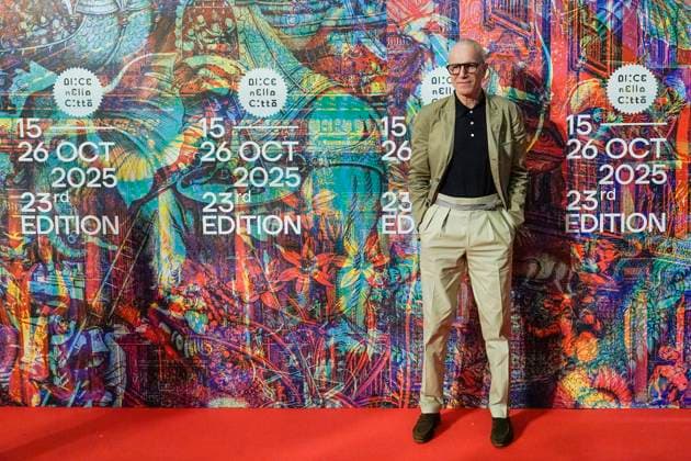Daniel Day-Lewis attends the Anemone red carpet in the Alice nella Citta review during the 20th Rome Film Festival at Auditorium Della Conciliazione on October 17, 2025 in Rome, Italy antoniettaxbaldassarre