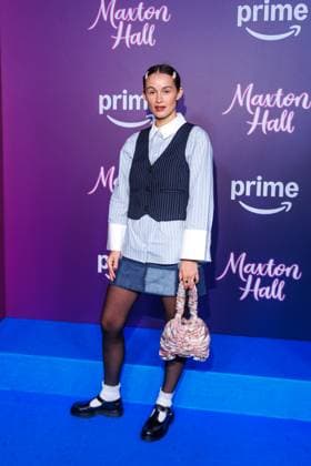 Amazon Premiere Maxton Hall Die Welt Zwischen Uns Mogli Selima Taibi at the Amazon Prime series premiere Maxton Hall Die Welt Zwischen Uns at the Tempodrom on 17 10 2025 in Berlin Copyright: xEventpressxKochanx