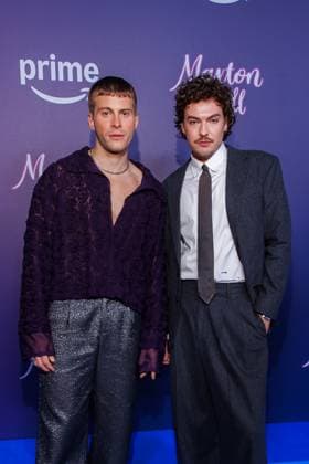Amazon Premiere Maxton Hall Die Welt Zwischen Uns Ben Felipe and Justus Riesner at the Amazon Prime series premiere Maxton Hall Die Welt Zwischen Uns at the Tempodrom on 17 10 2025 in Berlin Copyright: xEventpressxKochanx