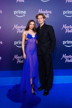 Amazon Premiere Maxton Hall Die Welt Zwischen Uns Harriet Herbig Matten and Damian Hardung at the Amazon Prime series premiere Maxton Hall Die Welt Zwischen Uns at the Tempodrom on 17 10 2025 in Berlin Copyright: xEventpressxKochanx