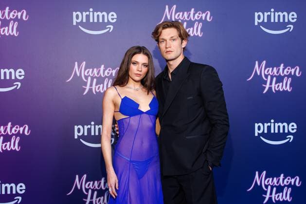 Amazon Premiere Maxton Hall Die Welt Zwischen Uns Harriet Herbig Matten and Damian Hardung at the Amazon Prime series premiere Maxton Hall Die Welt Zwischen Uns at the Tempodrom on 17 10 2025 in Berlin Copyright: xEventpressxKochanx