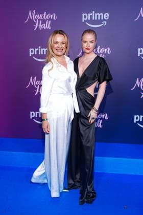 Amazon Premiere Maxton Hall Die Welt Zwischen Uns Ines Hoppe and Anna Lucia Gustman at the Amazon Prime series premiere Maxton Hall Die Welt Zwischen Uns at the Tempodrom on 17 10 2025 in Berlin Copyright: xEventpressxKochanx