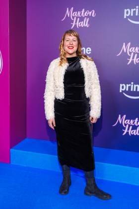 Amazon Premiere Maxton Hall Die Welt Zwischen Uns Mona Kasten at the Amazon Prime series premiere Maxton Hall Die Welt Zwischen Uns at the Tempodrom on 17 10 2025 in Berlin Copyright: xEventpressxKochanx