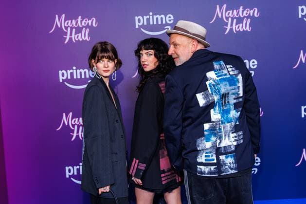 Amazon Premiere Maxton Hall Die Welt Zwischen Uns Edda Eggers, Regina Tiessen and Tom Sielski at the Amazon Prime series premiere Maxton Hall Die Welt Zwischen Uns at the Tempodrom on 17 10 2025 in Berlin Copyright: xEventpressxKochanx