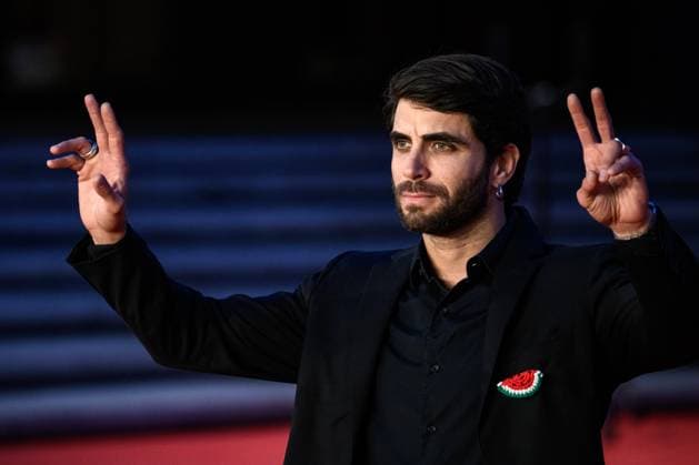 October 17, 2025, Rome, Italy: Marco Rossetti attends the Sandokan red carpet during the 20th Rome Film Festival at Auditorium Parco della Musica in Rome (Italy), October 17, 2025. Rome Italy  - ZUMAi110 20251017_zna_i110_067 Copyright: xAndreaxStacciolix