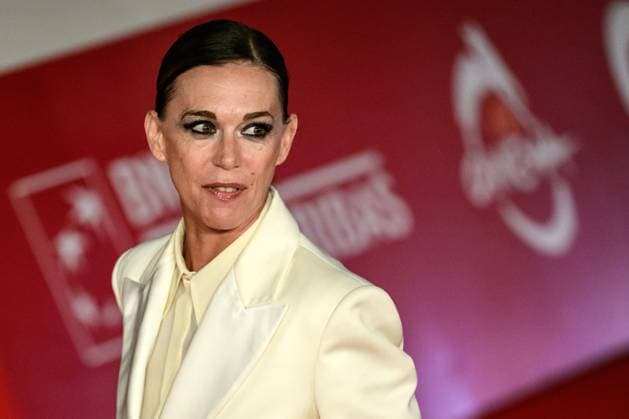 October 17, 2025, Rome, Italy: Actress Milena Mancini attends the Cinque Secondi red carpet during the 20th Rome Film Festival at Auditorium Parco della Musica in Rome (Italy), October 17, 2025. Rome Italy  - ZUMAi110 20251017_zna_i110_164 Copyright: xAndreaxStacciolix