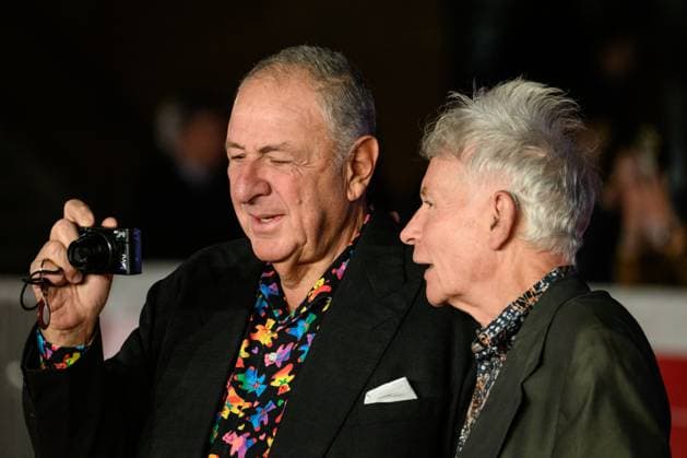 October 17, 2025, Rome, Italy: Jean Pigozzi and Julien Temple attend the I am curious Johnny red carpet during the 20th Rome Film Festival at Auditorium Parco della Musica in Rome (Italy), October 17, 2025. Rome Italy  - ZUMAi110 20251017_zna_i110_199 Copyright: xAndreaxStacciolix