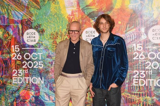 Rome, Cinema Fest 2025 Alice nella Citta Third Day Red Carpet film, Anemone, In the photo: Daniel Day Lewis Ronan Day Lewis  Copyright: xVincenzoxLandix xipa-agency.netx xVincenzoxLandix IPA_Agency_IPA66720425