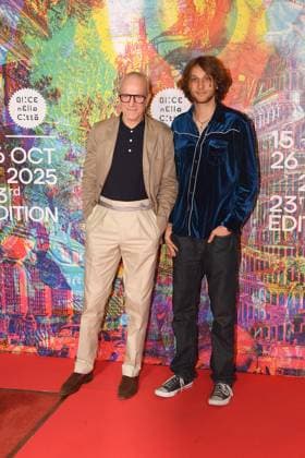 Rome, Cinema Fest 2025 Alice nella Citta Third Day Red Carpet film, Anemone, In the photo: Daniel Day Lewis Ronan Day Lewis  Copyright: xVincenzoxLandix xipa-agency.netx xVincenzoxLandix IPA_Agency_IPA66720467