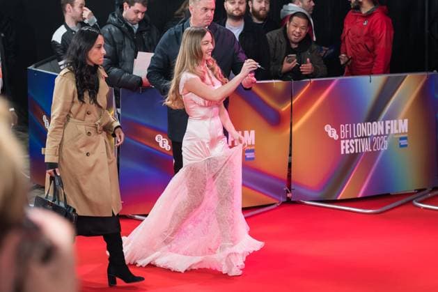 October 17, 2025, London, England, United Kingdom: American actress SYDNEY SWEENEY attends the UK premiere of Christy during the 69th BFI London Film Festival at the Royal Festival Hall. London United Kingdom - ZUMAs371 20251017_zip_s371_035 Copyright: xWiktorxSzymanowiczx