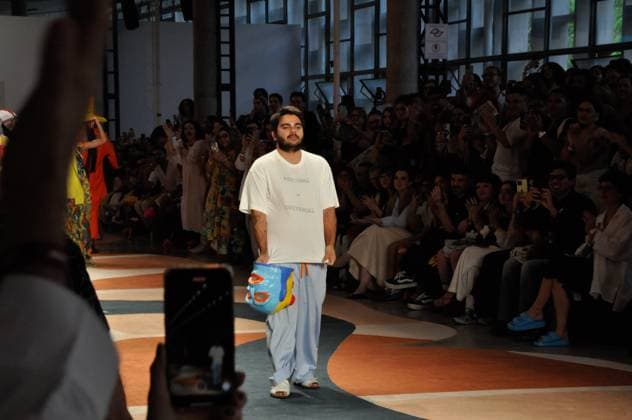 SaO PAULO, SP - 17.10.2025: SPFW N60 - Fashion show by designer Antonio Castro - FOZ - this Friday (17) SPFW - Brazilian Cultures Pavilion, located in Ibirapuera Park in Sao Paulo, SP. x2826075x  ArmandoxFerraz