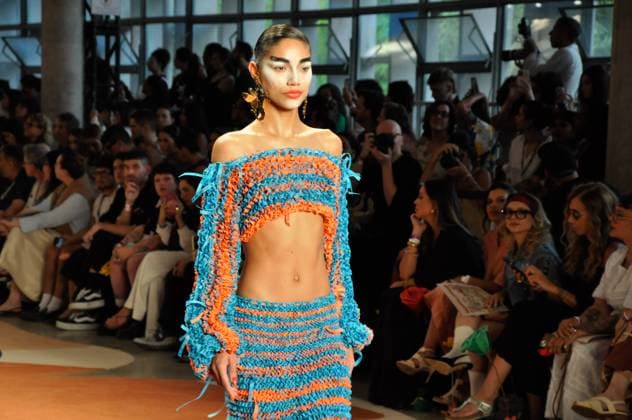 SaO PAULO, SP - 17.10.2025: SPFW N60 - Fashion show by designer Antonio Castro - FOZ - this Friday (17) SPFW - Brazilian Cultures Pavilion, located in Ibirapuera Park in Sao Paulo, SP. x2826086x  ArmandoxFerraz