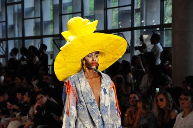SaO PAULO, SP - 17.10.2025: SPFW N60 - Fashion show by designer Antonio Castro - FOZ - this Friday (17) SPFW - Brazilian Cultures Pavilion, located in Ibirapuera Park in Sao Paulo, SP. x2826095x  ArmandoxFerraz