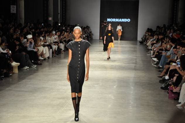 SaO PAULO, SP - 17.10.2025: SPFW N60 - Fashion show by designer Marco Normando, this Friday (17) SPFW - Brazilian Cultures Pavilion located in Ibirapuera Park in Sao Paulo, SP. x2826124x  ArmandoxFerraz