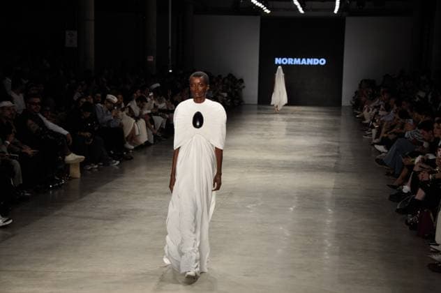 SaO PAULO, SP - 17.10.2025: SPFW N60 - Fashion show by designer Marco Normando, this Friday (17) SPFW - Brazilian Cultures Pavilion located in Ibirapuera Park in Sao Paulo, SP. x2826134x  ArmandoxFerraz