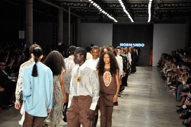 SaO PAULO, SP - 17.10.2025: SPFW N60 - Fashion show by designer Marco Normando, this Friday (17) SPFW - Brazilian Cultures Pavilion located in Ibirapuera Park in Sao Paulo, SP. x2826137x  ArmandoxFerraz