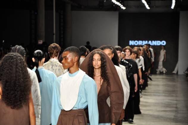 SaO PAULO, SP - 17.10.2025: SPFW N60 - Fashion show by designer Marco Normando, this Friday (17) SPFW - Brazilian Cultures Pavilion located in Ibirapuera Park in Sao Paulo, SP. x2826138x  ArmandoxFerraz