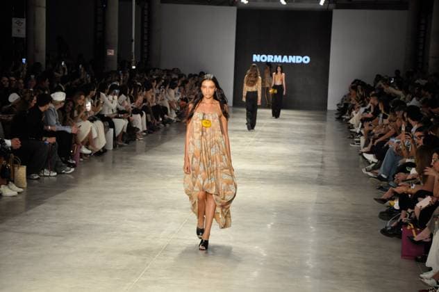 SaO PAULO, SP - 17.10.2025: SPFW N60 - Fashion show by designer Marco Normando, this Friday (17) SPFW - Brazilian Cultures Pavilion located in Ibirapuera Park in Sao Paulo, SP. x2826152x  ArmandoxFerraz
