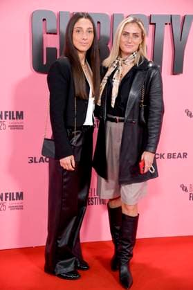 Amber Tysiak and Shelina Zadorsky at the premiere of the feature film Christy at the 69 BFI London Film Festival 2025 at the Royal Festival Hall London, 17 10 2025 Foto:xS.xVasx xFuturexImagex christy_5022