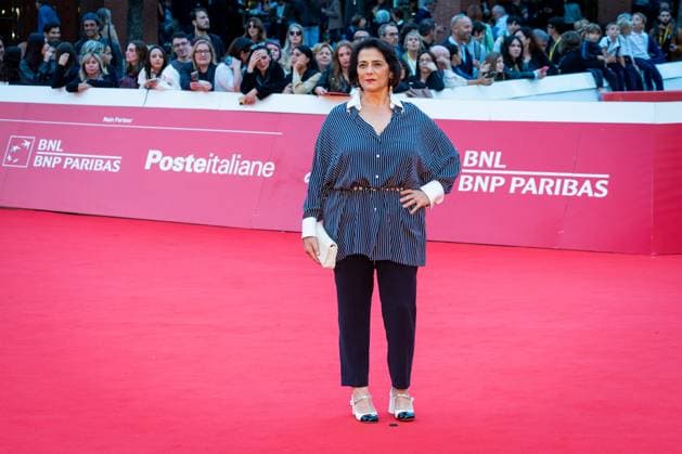 La Petite Cuisine De Mehdi red carpet during the 20th Rome Film Festival at Auditorium Parco Della Musica in Rome, Italy on 17 October 2025. Hiam Abbass attends the La Petite Cuisine De Mehdi red carpet during the 20th Rome Film Festival at Auditorium Parco Della Musica in Rome, Italy on 17 October 2025., Credit:Stefano Costantino TTL Avalon Italy, Rome  Copyright: xStefanoxCostantinoxTTLx xAvalonx 1046337585