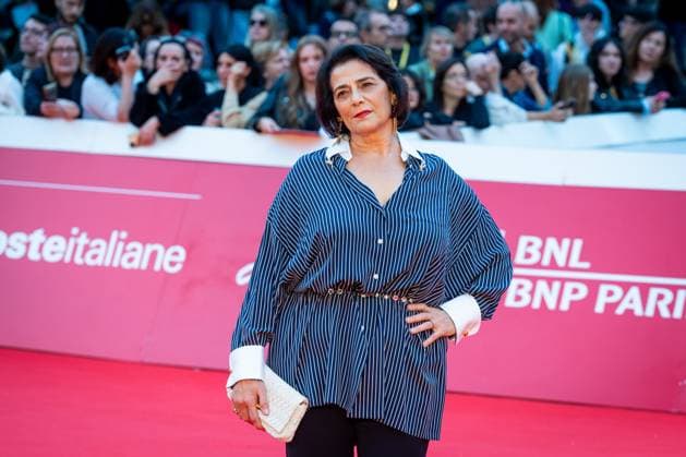 La Petite Cuisine De Mehdi red carpet during the 20th Rome Film Festival at Auditorium Parco Della Musica in Rome, Italy on 17 October 2025. Hiam Abbass attends the La Petite Cuisine De Mehdi red carpet during the 20th Rome Film Festival at Auditorium Parco Della Musica in Rome, Italy on 17 October 2025., Credit:Stefano Costantino TTL Avalon Italy, Rome  Copyright: xStefanoxCostantinoxTTLx xAvalonx 1046337601