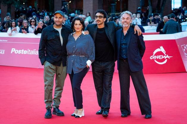 La Petite Cuisine De Mehdi red carpet during the 20th Rome Film Festival at Auditorium Parco Della Musica in Rome, Italy on 17 October 2025. Amine Adjina, Hiam Abbass, Younes Boucif and Nicolas Blanc attend the La Petite Cuisine De Mehdi red carpet during the 20th Rome Film Festival at Auditorium Parco Della Musica in Rome, Italy on 17 October 2025., Credit:Stefano Costantino TTL Avalon Italy, Rome  Copyright: xStefanoxCostantinoxTTLx xAvalonx 1046337852