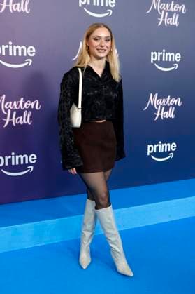 Alina Khani at the premiere of season 2 of the Amazon Prime Video series Maxton Hall Die Welt zwischen uns at the Tempodrom Berlin, 17 10 2025 Foto:xA.xBuggex xFuturexImagex maxton_5001