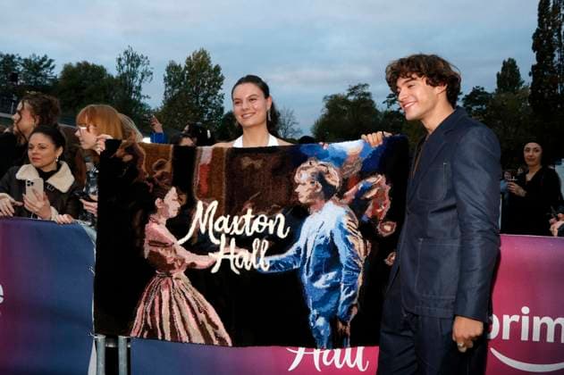 Frederic Balonier at the premiere of season 2 of the Amazon Prime Video series Maxton Hall The World Between Us at the Tempodrom Berlin, 17 10 2025 Foto:xA.xBuggex xFuturexImagex maxton_5035