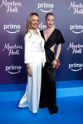 Sandrine Bonnaire and Anna Lucia Gustmann at the premiere of season 2 of the Amazon Prime Video series Maxton Hall Die Welt zwischen uns at the Tempodrom Berlin, 17 10 2025 Foto:xA.xBuggex xFuturexImagex maxton_5102