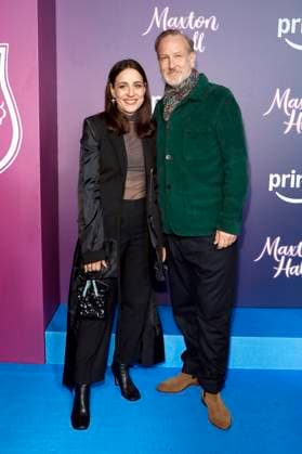 Gina Henkel and Thomas Douglas at the premiere of season 2 of the Amazon Prime Video series Maxton Hall Die Welt zwischen uns at the Tempodrom Berlin, 17 10 2025 Foto:xA.xBuggex xFuturexImagex maxton_5109
