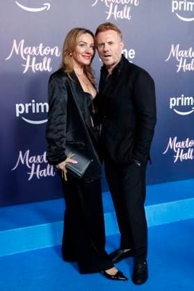 Klejda Shani and Kasem Hoxha at the premiere of season 2 of the Amazon Prime Video series Maxton Hall The World Between Us at the Tempodrom Berlin, 17 10 2025 Foto:xA.xBuggex xFuturexImagex maxton_5125