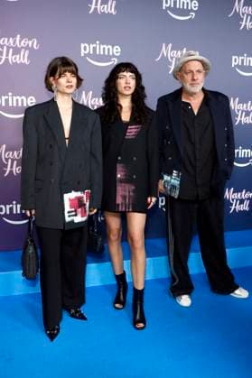 Edda Eggers, Regina Tiessen and Tom Sielski at the premiere of season 2 of the Amazon Prime Video series Maxton Hall Die Welt zwischen uns at the Tempodrom Berlin, 17 10 2025 Foto:xA.xBuggex xFuturexImagex maxton_5133