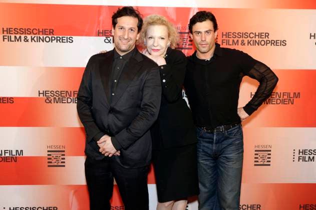 David Hadda, Sunnyi Melles and Aaron Altaras at the 36th Hessian Film and Cinema Award 2025 ceremony at the Alte Oper Frankfurt am Main, 17 10 2025 Foto:xP.xBackx xFuturexImagex kinopreis_5028