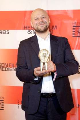 Marcin Wierzchowski at the 36 award ceremony of the Hessian Film and Cinema Prize 2025 in the Alte Oper Frankfurt am Main, 17 10 2025 Foto:xP.xBackx xFuturexImagex kinopreis_5056