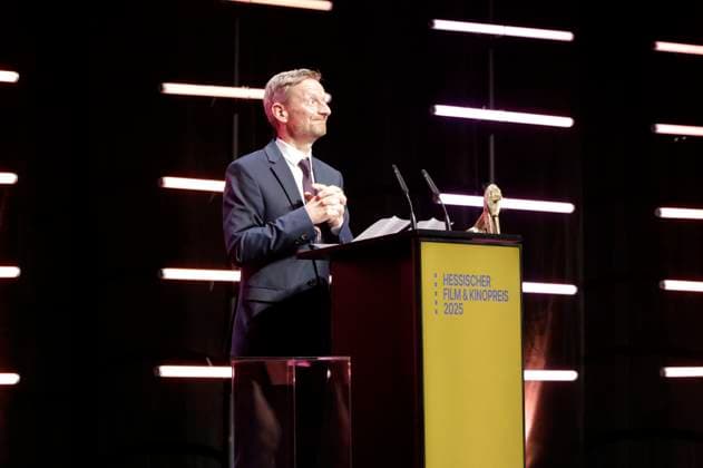 Michael Kessler at the 36 award ceremony of the Hessian Film and Cinema Prize 2025 in the Alte Oper Frankfurt am Main, 17 10 2025 Foto:xP.xBackx xFuturexImagex kinopreis_5075