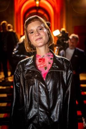 17 20 2025 xesx Frankfurt am Main, Alte Oper Hessische Film und Kinopreis 2025 Bestseller 22 Bahnen by Caroline Wahl was filmed Image shows Caroline Wahl ES