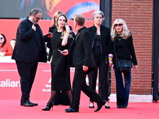 Rome Cinema Fest 2025, evening 4 - Red carpet screening of the film Couture. Pictured: Angelina Jolie  Copyright: xMaurizioxD Avanzox xipa-agency.netx xDxAvanzo Provvisionatox IPA_Agency_IPA66746075