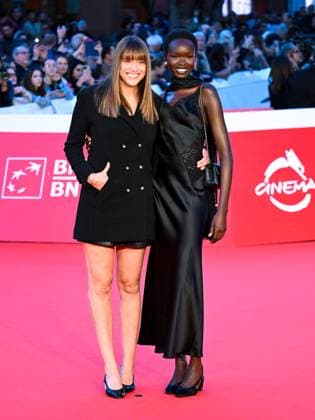 Roma Cinema Fest 2025, evening 4 - Red carpet for the film Couture. Pictured: Alice Winocour, Anyier Anel  Copyright: xMaurizioxD Avanzox xipa-agency.netx xDxAvanzo Provvisionatox IPA_Agency_IPA66746140