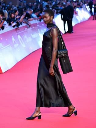 Roma Cinema Fest 2025, evening 4 - Red carpet screening of the film Couture. Pictured: Anyier Anei  Copyright: xMaurizioxD Avanzox xipa-agency.netx xDxAvanzo Provvisionatox IPA_Agency_IPA66747961