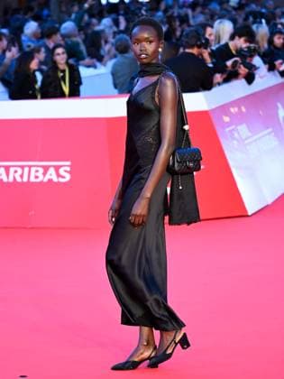 Roma Cinema Fest 2025, evening 4 - Red carpet screening of the film Couture. Pictured: Anyier Anei  Copyright: xMaurizioxD Avanzox xipa-agency.netx xDxAvanzo Provvisionatox IPA_Agency_IPA66747965