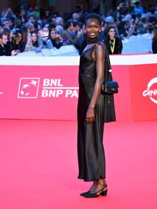 Roma Cinema Fest 2025, evening 4 - Red carpet screening of the film Couture. Pictured: Anyier Anei  Copyright: xMaurizioxD Avanzox xipa-agency.netx xDxAvanzo Provvisionatox IPA_Agency_IPA66747990