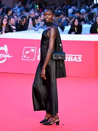 Roma Cinema Fest 2025, evening 4 - Red carpet screening of the film Couture. Pictured: Anyier Anei  Copyright: xMaurizioxD Avanzox xipa-agency.netx xDxAvanzo Provvisionatox IPA_Agency_IPA66747995