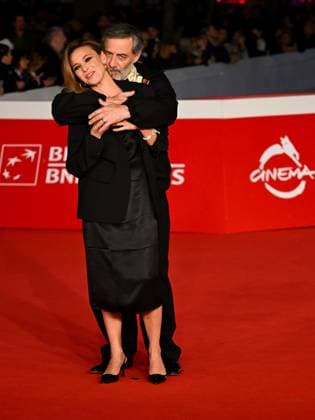 Rome Cinema Fest 2025, evening 4 - Red carpet screening of the film The Eyes of Others. Pictured: Jasmine Trinca, Filippo Timi  Copyright: xMaurizioxD Avanzox xipa-agency.netx xDxAvanzo Provvisionatox IPA_Agency_IPA66751323