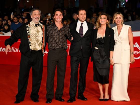 Rome Cinema Fest 2025, evening 4 - Red carpet for the film The Eyes of Others. Pictured are Jasmine Trinca, Matteo Olivetti, Andrea de Sica, Filippo Timi, and Anna Ferzetti.  Copyright: xMaurizioxD Avanzox xipa-agency.netx xDxAvanzo Provvisionatox IPA_Agency_IPA66751338
