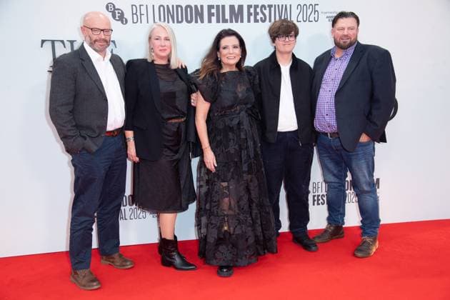 London Film Festival 2025 - The History Of Sound Headline Gala Arrivals at Royal Festival Hall, Southbank, London Producer Thà resa Ryan (Middle) attends the Headline Gala of The History Of Sound at The 69th BFI London Film Festival at Royal Festival Hall, Southbank, London, England, UK on Saturday 18 October, 2025., Credit:Justin Ng Avalon UK, England, London, Royal Festival Hall, Southbank Copyright: xJustinxNgx xAvalonx 1046438944